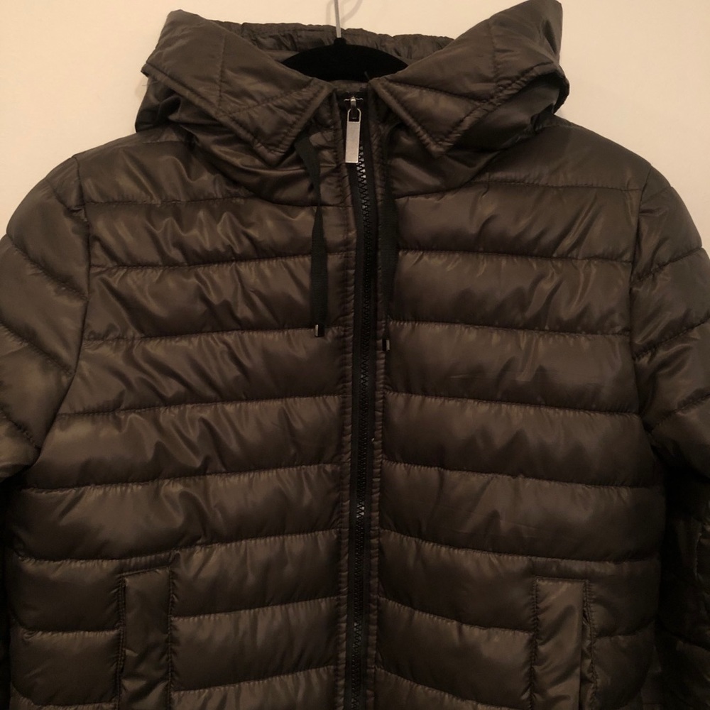 French Connection Packable Jacket Army Green - image 4